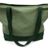 HGG1002 Hemp Go Green 100% Hemp Canvas Heavy-Duty Zippered Tote Bag