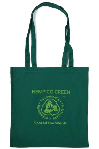 HGG1003 Hemp Go Green Tote Bag with Logo